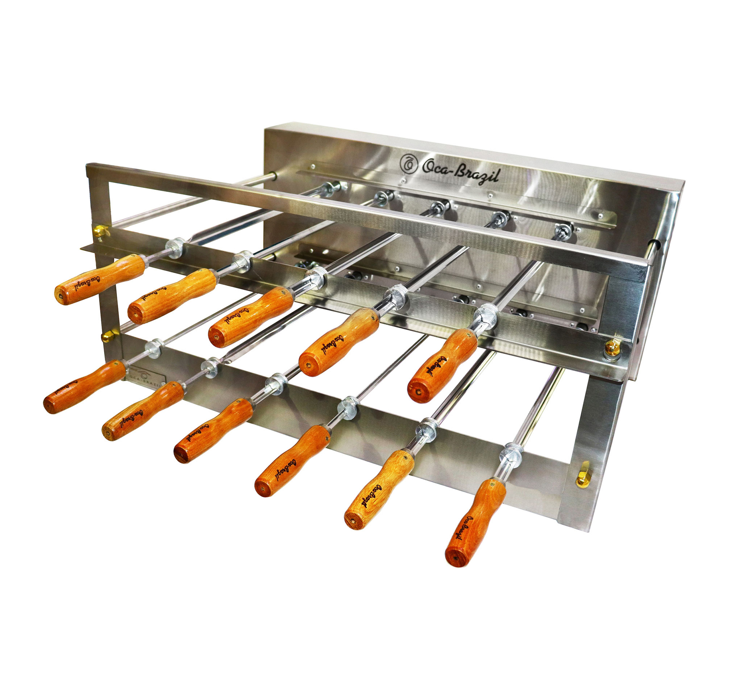 Rotisserie System for Brazilian BBQ - 11 Skewers 